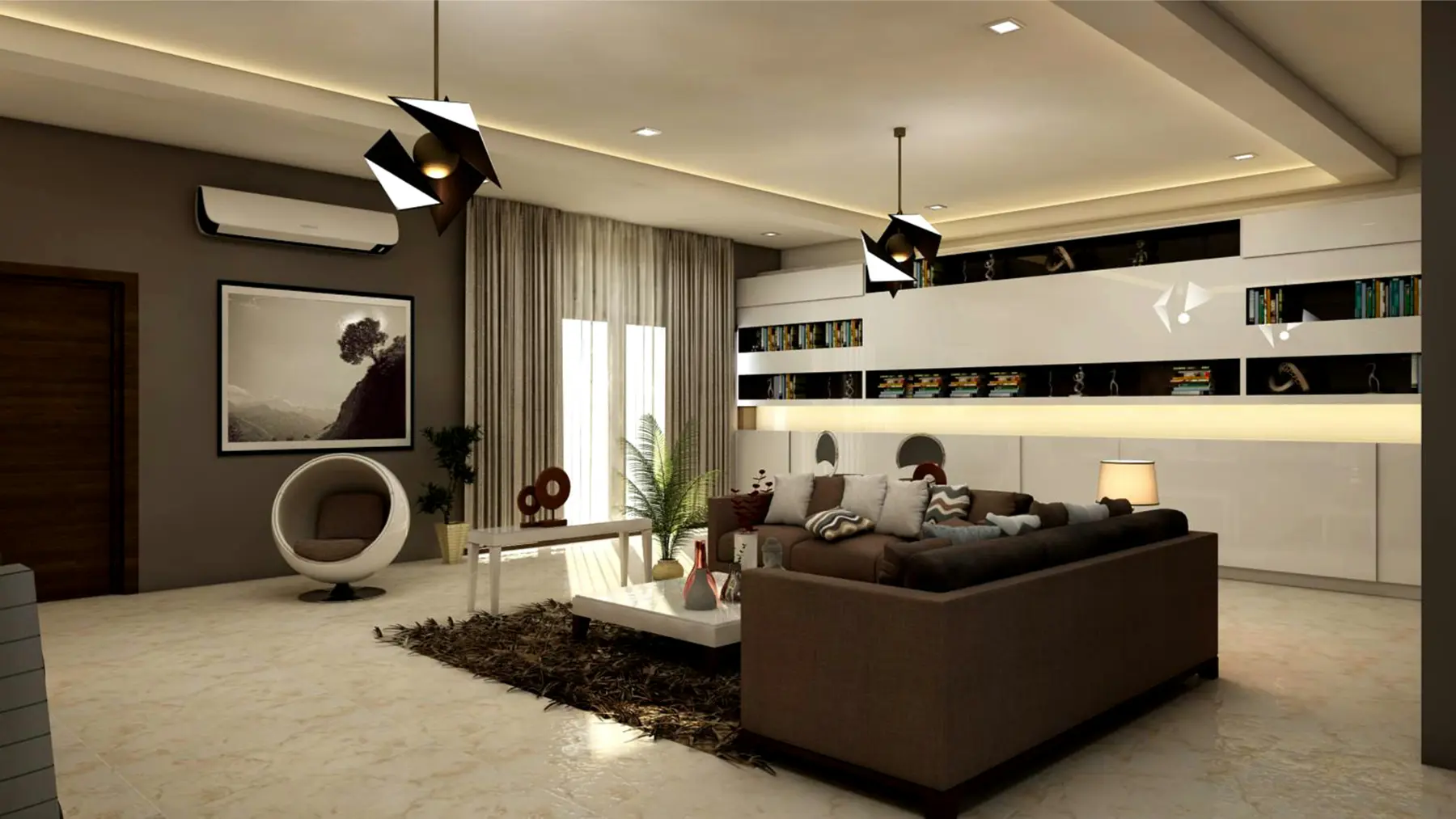Commercial space renovation